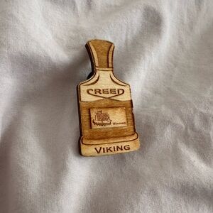 Creed Vikings wooden pin